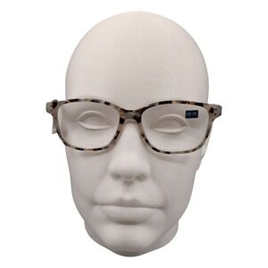 Peepers Nature Walk Gray Tortoise Pink Reading Glasses +2.75 Blue Light 3225